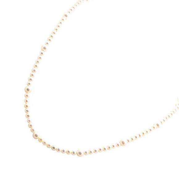 TIFFANY White Pearl Necklace